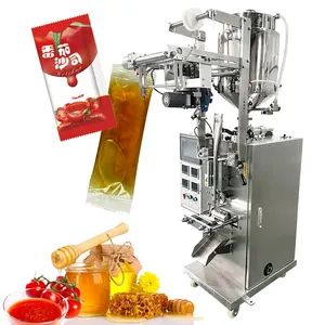 Nuove tendenze riempitrice automatica di succo di liquido macchina per l'imballaggio di liquidi macchina per il confezionamento di salsa