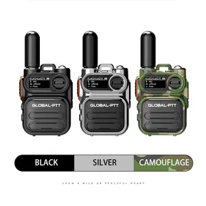 4G LTE POC Radio 5000KM Long Range Global GSM Handheld Walkie-Talkie PTT Radio SIM Card World Internet Walkie-Talkie