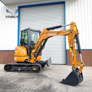 NIMBUS Kustomisasi Mesin Lengkap dan Konfigurasi Opsional Mini Digger 4 Ton 4.5 Ton Mini Digger Beroda Rantai Besar - Product Image 2