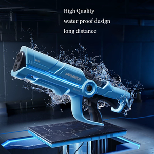 ปืนฉีดน้ำสงกรานต์ 2025 คุณภาพสูง ป้องกันการรั่วซึม ปืนฉีดน้ำอัตโนมัติ 1200 ซีซี ปืนฉีดน้ำไฟฟ้าหลากสีสำหรับผู้ใหญ่ - Product Image 2