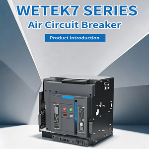 Interruptor Automático de Aire Serie WeTEK7 Tipo Fijo 400-6300A 3P 4P 50kA-65kA AC50/60Hz 400/690V Distribución de Energía Industrial - Product Image 1