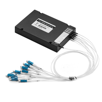 Émetteurs-récepteurs à fibre optique CWDM 8 canaux 1470nm-1610nm, port SFP, connecteur LC, utilisation en centre de données, emballage en boîte ABS