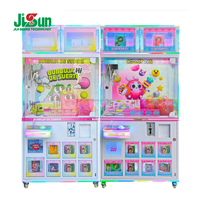 Machine à capsules à thème Kawaii, distributeur de balles à monnayeur avec LED arc-en-ciel pour centre de jeux