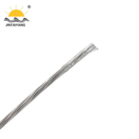 Vollständig aus Aluminiumlegierung Gefertigtes 35mm Blankes Hochspannungs-Oberleitungskabel für Kraftwerke
