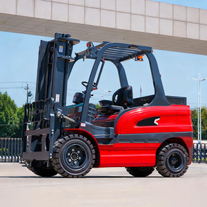 Spedizione Gratuita Carrello Elevatore Idraulico Mini da 1,5-4 Tonnellate con Altezza di Sollevamento 3-6M per Terreni Agricoli in Vendita - Product Image 3