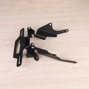 Soporte de matrícula ajustable con luz LED para <span class=keywords><strong>Honda</strong></span> CBR650R <span class=keywords><strong>CB650R</strong></span> 2021-2026 CBR 650R - Product Image 3