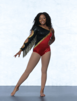 Tenue de danse personnalisée à franges de sequins pour femmes, noir et rouge, en promotion, costume de majorette et uniforme de sport pour performance par Masgam
