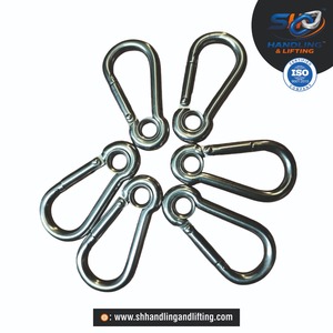 ตะขอเกี่ยวสแตนเลสพร้อมน็อต ขนาดสั่งทำได้ SS304 SS316 ตะขอเกี่ยวแบบเกลียวสำหรับงานหนัก สำหรับเชื่อมต่อเชือกและโซ่ - Product Image 4