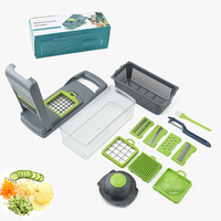 Kingwise professionnel manuel cuisine coupe-légumes avec conteneur en gros mignon main sûre tranche Mandoline usage domestique