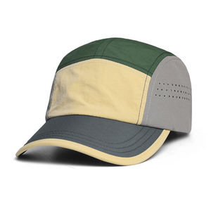 Gorra de poliéster con perforación láser de cinco paneles, sin estructura, para camping, caza, correr, gorro deportivo de béisbol con cierre snapback - Product Image 5