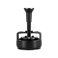 Outil de distribution WDT pour expresso 58 mm, 14 aiguilles de 0,25 mm, rotation automatique à une pression, agitateur à base magnétique 10 points, profondeur réglable