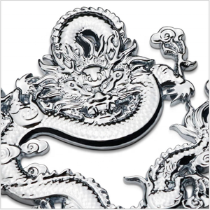 Insignias de dragón de <span class=keywords><strong>China</strong></span> y pegatina de metal de dragón chino y emblema de coche de dragón - Product Image 4