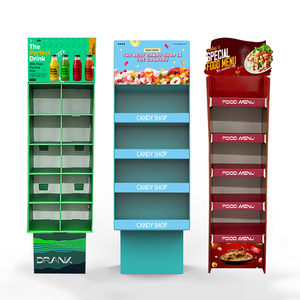 Sàn Pop kệ giá tùy chỉnh bán buôn bán lẻ carton giấy sàn tông shipper hiển thị - Product Image 6