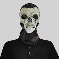 Disfraz de fantasma de Call of Duty para Halloween, máscara de látex de líneas dobles con estampado personalizado de Call of Duty, máscara de fantasma gritando espeluznante