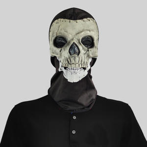 Costume de fantôme <span class=keywords><strong>Call</strong></span> <span class=keywords><strong>of</strong></span> <span class=keywords><strong>Duty</strong></span> d'Halloween Masque en latex double ligne imprimé <span class=keywords><strong>Call</strong></span> <span class=keywords><strong>of</strong></span> <span class=keywords><strong>Duty</strong></span> personnalisé Masque de fantôme hurlant effrayant - Product Image 4