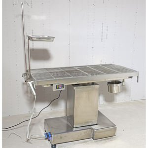 Banyak digunakan meja bedah hewan besi tahan karat untuk pemeriksaan & Perawatan OT peralatan bedah hewan penting - Product Image 2