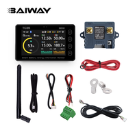 BW-TC35 8-80v 50A Digital 12V 24V 36V 48V 60V 72V 84V Monitor baterai asam timbal baterai Lithium indikator kapasitas Meter Tester