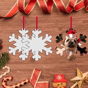 Bulk MDF Heat Transfer <b>Memorial</b> Christmas <b>Ornament</b> Blanks for Sublimation Christmas Decorations Product - Product Image 4