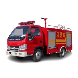 Isuzu Forland Dongfeng 4x2 3000 litros agua y espuma tipo camiones de lucha contra incendios uso del motor de bombeo para el precio del bombero - Product Image 4