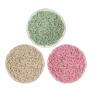 Litière pour chat usine personnalisée pas cher tofu tapioca café bentonite cristal silicone bambou charbon pin papier granulés litière pour chat - Product Image 3