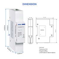 Medidor de Energía Inteligente Trifásico RS485 MODBUS RTU 600A de Alta Precisión Clase 0.5, Medidor de Energía para Riel DIN para Carga de Vehículos Eléctricos, Energía Solar Fotovoltaica, CE