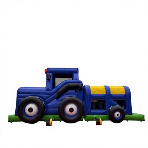 Nuevo Diseño de Castillo Inflable con Tobogán y Obstáculos para Fiestas y Eventos en <span class=keywords><strong>Alquiler</strong></span> - Product Image 1