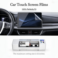 Cortadora de Películas Protectoras de Pantalla Táctil para Tablet, PC, Laptop y Auto, Tamaño Máximo de Corte de 16 Pulgadas, Plotter de Corte Desbloqueado