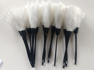 <span class=keywords><strong>Plumeau</strong></span> de plume de dinde de couleur naturelle réutilisable coloré bon marché écologique pour fournitures de nettoyage bureau de voiture à domicile - Product Image 3