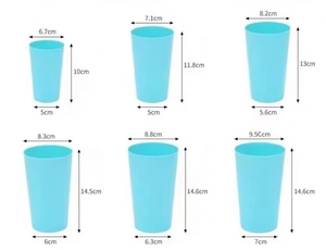 2024 Produit de promotion personnalisé Tasse de couleur d'humeur de stade en plastique avec logo - Product Image 6