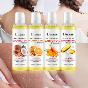 Oem Disaar Açafrão & Cenoura Óleo Corporal Multipurpose Nutritivo Suave Hair & Skin Reduzir Rugas Pele Massagem Corporal Óleo Essencial - Product Image 2