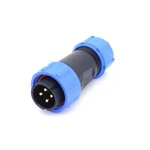 Customized Industrial Weipu Equivalent Threaded plastic SP2110 SP2111 SP2112 cable connector