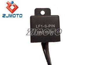 Relé intermitente <span class=keywords><strong>LED</strong></span> electrónico 12A de 2 pines para Honda Kawasaki Suzuki <span class=keywords><strong>Yamaha</strong></span>, Bombilla de señal de giro para motocicleta, Hyper Flash Fix - Product Image 4