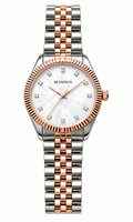 Nouvelle arrivée, montre élégante, cadran en nacre, moissanite, montre pour femme, 32 mm, boîtier en acier inoxydable, montres à quartz japonaises