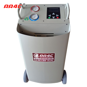 Machine de récupération de climatisation automobile AA4C double <span class=keywords><strong>gaz</strong></span> R134a <span class=keywords><strong>1234yf</strong></span>, machine de recyclage de climatisation automobile, changeur de liquide de refroidissement pour véhicules - Product Image 1