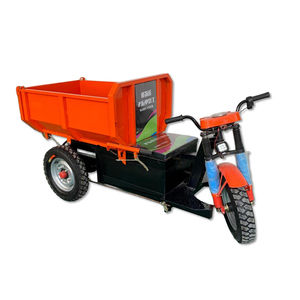 Tricycle électrique de transport à trois roues vert 630x915mm, cadre en acier durable, revêtement poudré, conception fermée - Product Image 5