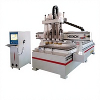 Router CNC ATC 1325/1530 con Cambiador Automático de Herramientas, Máquina de Corte de Madera para Paneles Compuestos de MDF, Acrílico y Aluminio