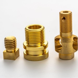 ชิ้นส่วนเครื่องจักรกลทองเหลือง M10x1 0012 ชิ้นส่วนฮาร์ดแวร์แบบกำหนดเองที่กลึงด้วยเครื่อง CNC ความแม่นยำสูง - Product Image 4