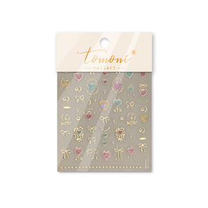 TO4139 Bronzing Hot Selling Artikel Retro Großhandel Japanischer Stil Fantastische Liebe Nagel aufkleber - Product Image 4