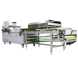 Machine automatique commerciale de fabrication de chapati de roti de pain pita arabe et ligne de production de pain pita