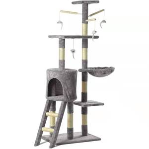 Gros <span class=keywords><strong>grand</strong></span> <span class=keywords><strong>arbre</strong></span> à <span class=keywords><strong>chat</strong></span> à plusieurs niveaux de meubles de maison en provenance de Chine fabriqué en panneau de particules pour <span class=keywords><strong>chat</strong></span> à gratter - Product Image 6