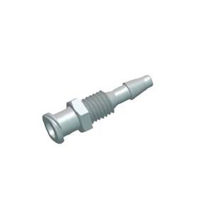 Connecteur femelle Luer à filetage court 1/4-28UNF en plastique PP-Nylon de haute qualité, serrage par plaque traversante - Product Image 1