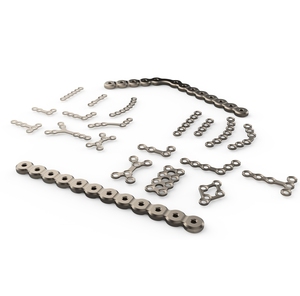 CANWELL Titanium Micro <span class=keywords><strong>Mini</strong></span> Mandibulaire Plaat Orthopedisch Implantaat Botchirurgie Maxillofaciale Vergrendelplaten Ziekenhuisgebruik CE - Product Image 3