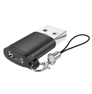 Convertidor de adaptador de cable de cargador SYONG tipo <span class=keywords><strong>C</strong></span> a <span class=keywords><strong>USB</strong></span> a hembra a macho, compatible con carga y transferencia de datos para ordenador portátil, teléfono móvil, PC - Product Image 1