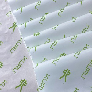 Motif de couleur dégradé imprimé sur mesure dégradable par l'humidité anti-moisissure papier d'emballage en papier de tissu de pâte chimique pour les vêtements - Product Image 5