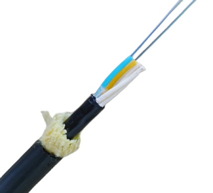 Outdoor Aerial ADSS Fiber Optic Cable 12 Core 24 Fibers 100M Span Length Single Mode PBT Loose Tube PE/AT Sheath Sheng Tang
