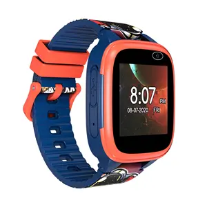 공장 추천 블루 Xa13 Smartwatch 실리콘 시계 스트랩 Usb 충전 어린이 게임 시계
