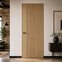 Portes en bois massif au design moderne, portes intérieures en bois pour des solutions complètes de décoration intérieure