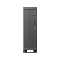 JNP-Q102 Micro-atx Mid Tower Computer Case Mini-ITX Slim with Magnet Footpads