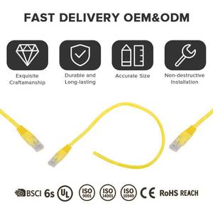 Kabel Speaker 2-Core Clear dan Kabel Cat7 dengan DAC 100G untuk Peralatan Elektronik dan Sistem Komunikasi - Product Image 4