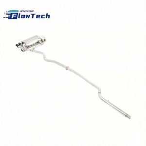 ท่อไอเสียแบบ Catback พร้อมวาล์ว ขนาด 3 นิ้ว ถึง 2.25 นิ้ว รุ่น T304 สำหรับ BMW F34 320i GT N20 2.0T – ท่อเก็บเสียงแบบไหลสูงเดี่ยว + ปลายท่อคู่ขัดเงา - Product Image 2